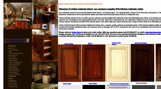 onlinecabinetsdirect.com